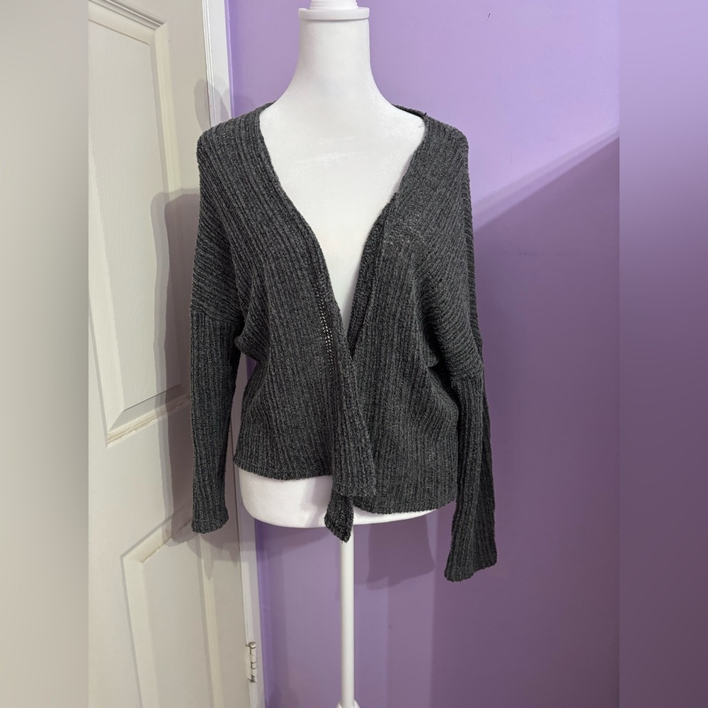 7DAYWKND Grey Knit Cardigan